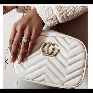 White purse